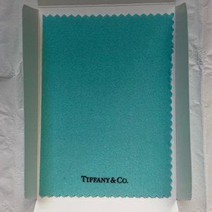 NEW IN BOX Tiffany & Co Authentic Silver Polishing Cloth 7 x 5 in